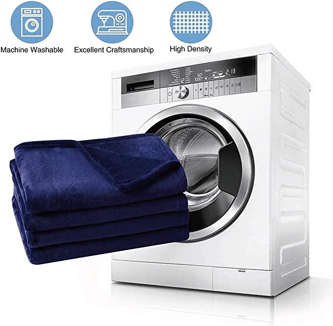Extra Soft Fleece Throw Blanket- Large,Elegant & Warm for Bed or Emergency Needs gallery
