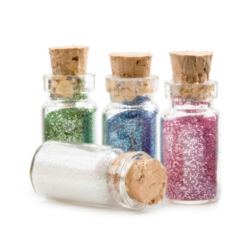 Fairy Pixie Dust Bottle set of 4 asst. Miniature Fairy Gnome Garden DA30003295 gallery