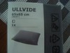 IKEA ULLVIDE GRAY Pillowcase 26 x 26 " ( 65 x 65 cm ) EURO Pillow Case NEW gallery