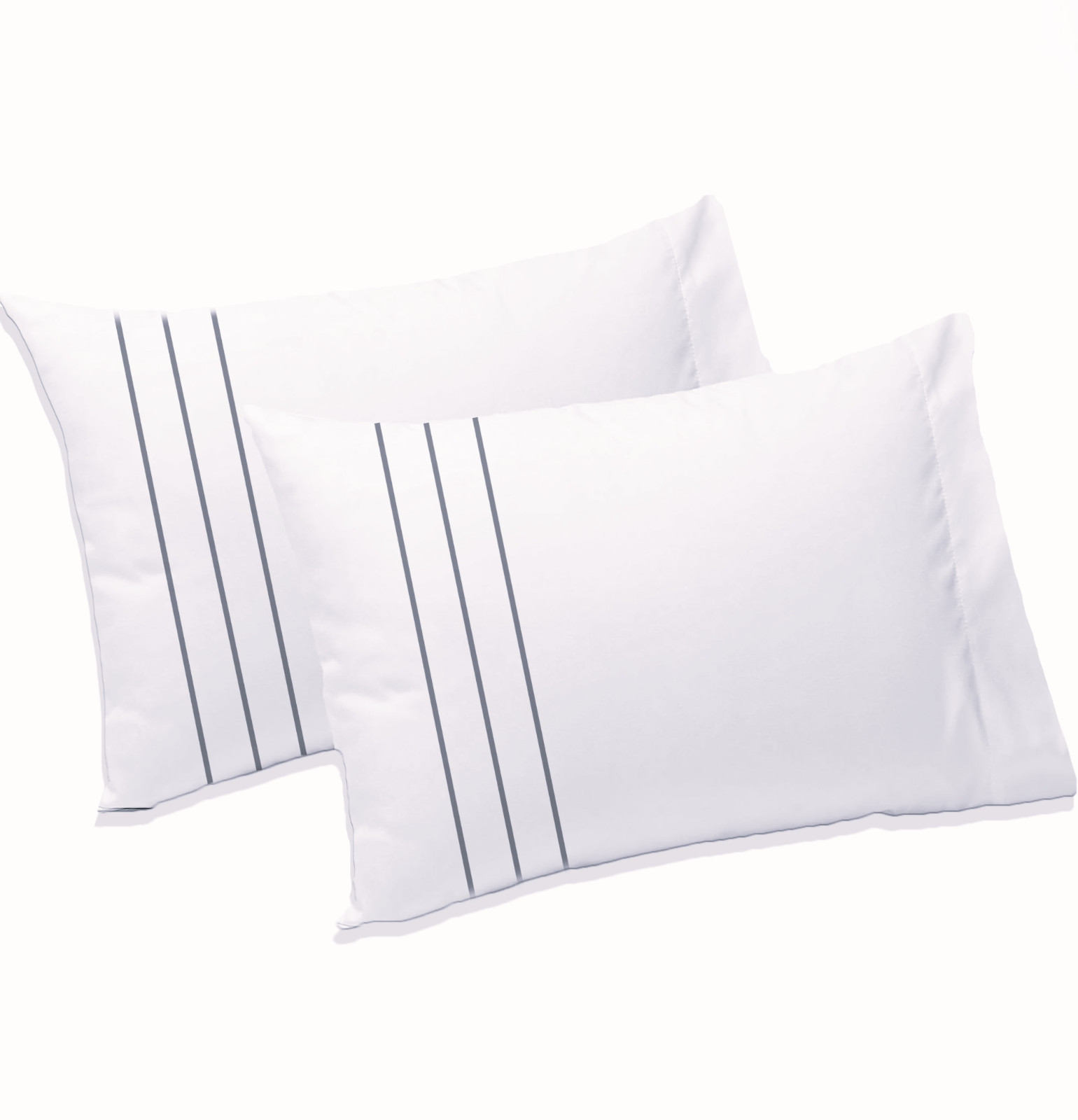100% Cotton Pillow Case Standard Queen King Size 2 Pack 400TC OEKO-TEX Certified gallery