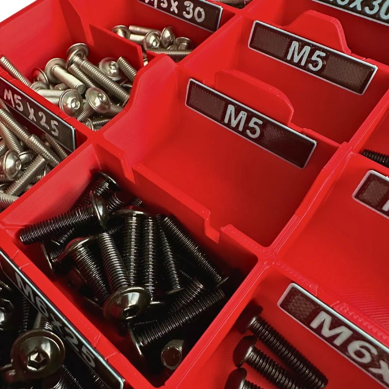 Packout Slim Organiser Small Bin Insert Customisable Storage for 48-22-8431 gallery