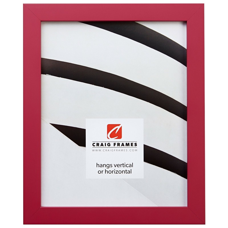 Craig Frames Confetti Primary, .875" Wide Modern Picture Frame, Various Colors gallery