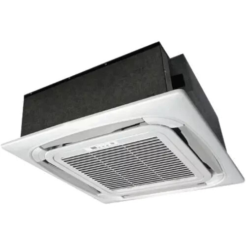 24000 BTU Dual Zone Ductless Mini Split AC - Heat Pump: 12000x2 Ceiling Cassette gallery