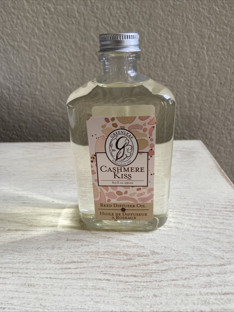 Greenleaf Reed Diffuser Oil Refill - Cashmere Kiss 8.5 Fl oz NEW