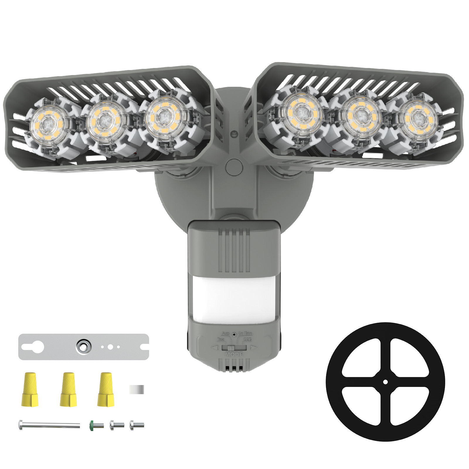 2700lm 27W Motion Sensor Outdoor LED Security Flood Lights Patio Yard Lighting gallery