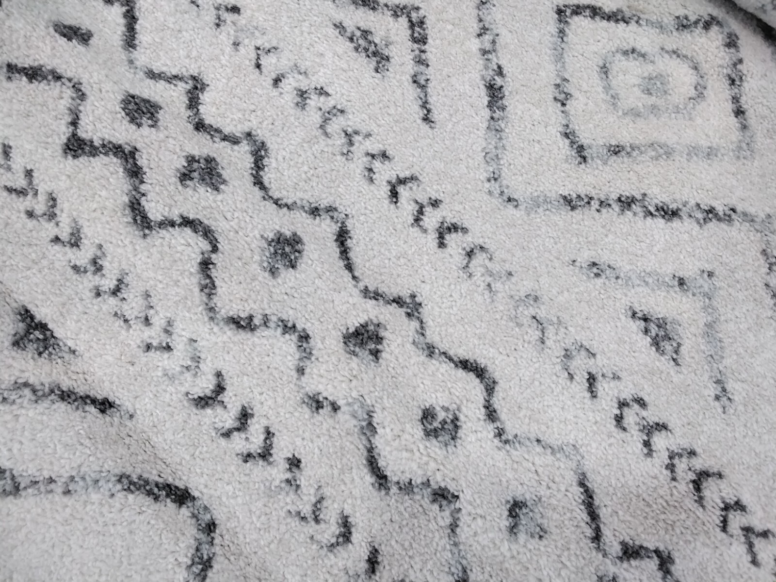 IVORY / GREY 11' X 11' Square Damaged Rug, Reduced Price 1172730871 TUL267A-11SQ gallery