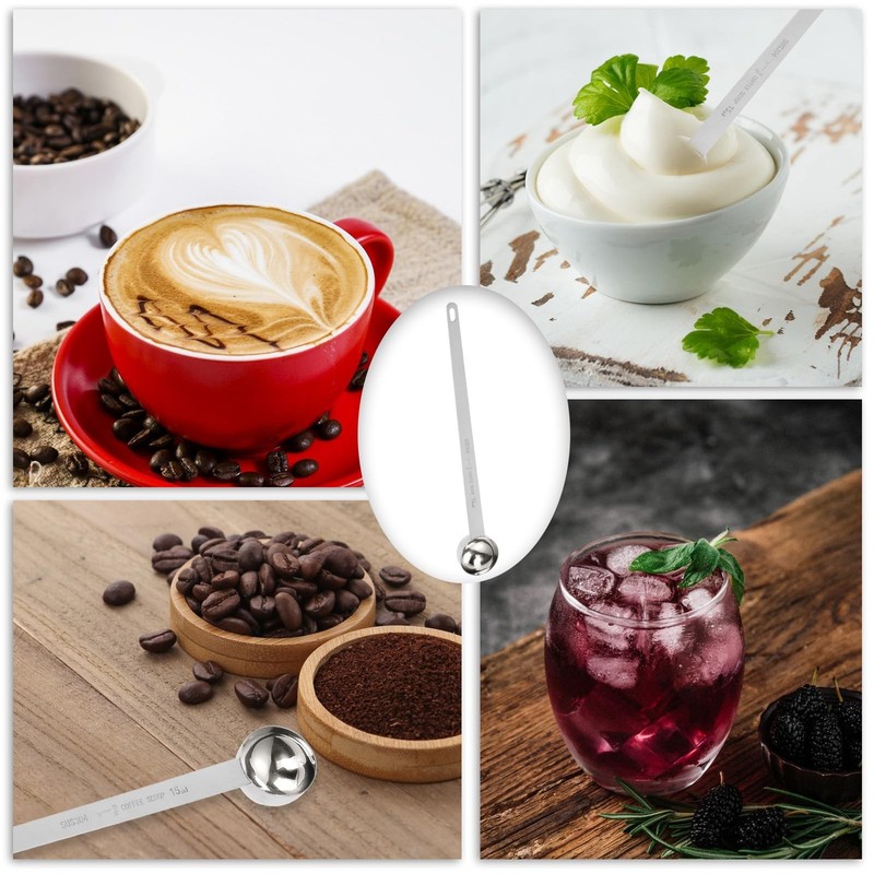 1 Tablespoon Coffee Scoop Stainless Steel Long Handle Measuring Spoon 1 tbsp ... gallery