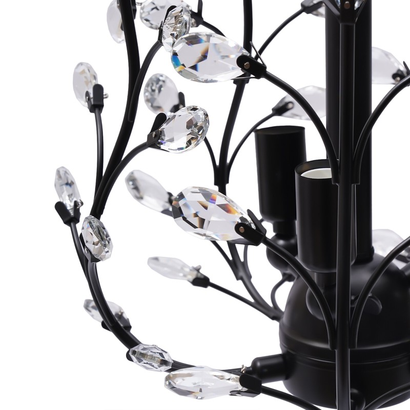 Mini Crystal Ceiling Light Chandelier E12 Pendant Hanging Lamp Fixture Kitchen gallery