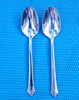 2-Oneida Damask Rose Cube TEASPOONS 6 1/8" gallery