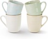 Famiware Jupiter Coffee Mugs Set of 4, 14 OZ Oven & Dishwasher Safe, Multi-color gallery
