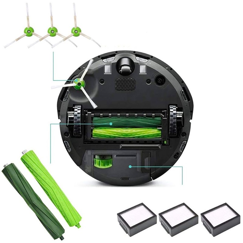 For Irobot Roomba i3 i4 i6 i7 i8 E5 E6 E7 Series Robot Vacuum Replacement Parts gallery