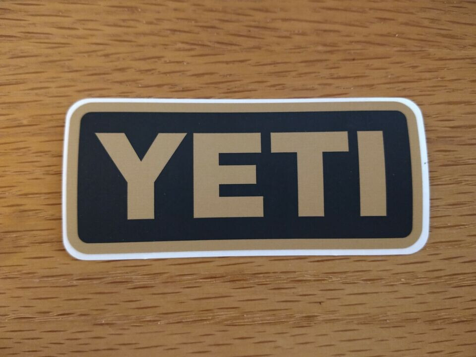 YETI Authentic Stickers Swag New Decals Your choice of colors - SHIPS NOW gallery