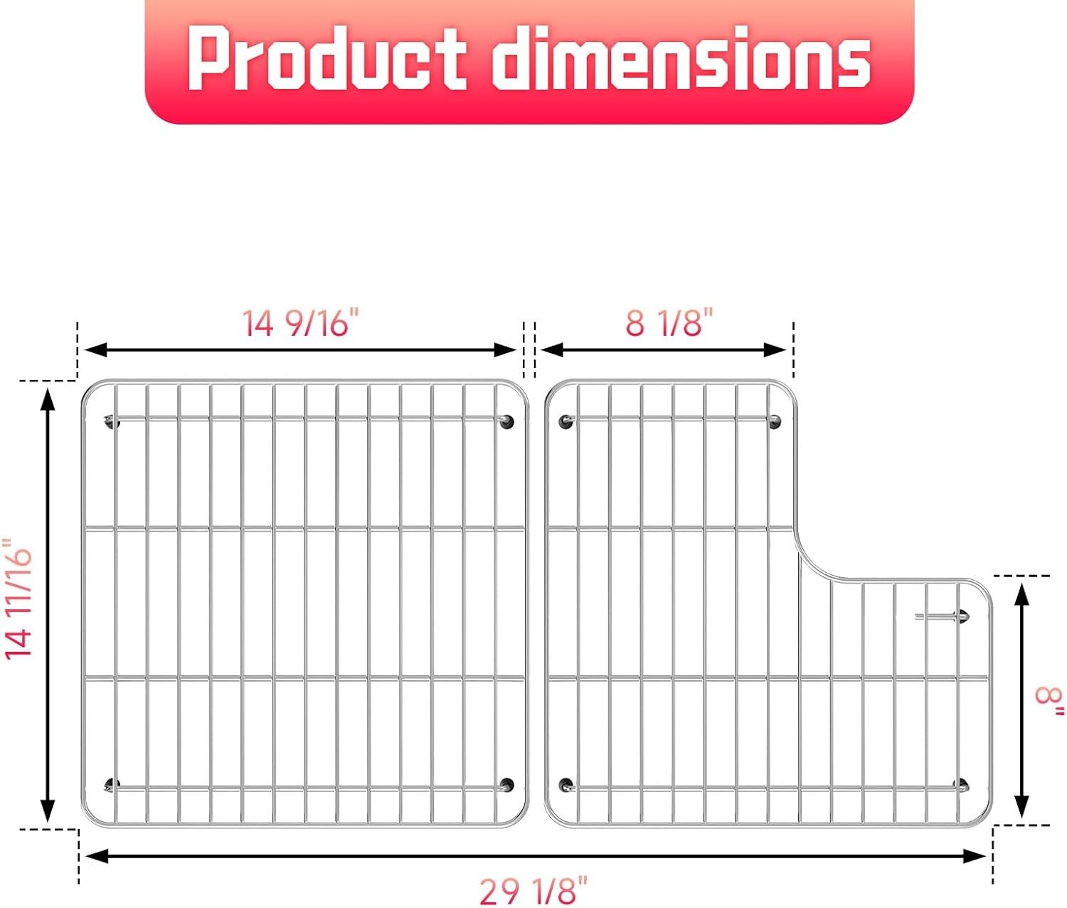 QRInnovations K-6639-ST ( Stainless Steel ) Compatible with Kohler Whitehaven Bo gallery