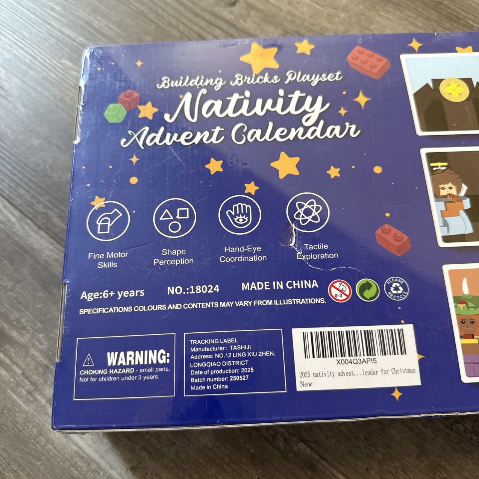 Nativity Advent Calendar 2025 Building Blocks-24 Days of Nativity Scene Set NEW gallery