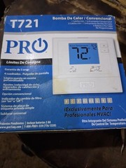 Pro1 T721 Dual Stage Non Programmable Thermostat – White New In Box