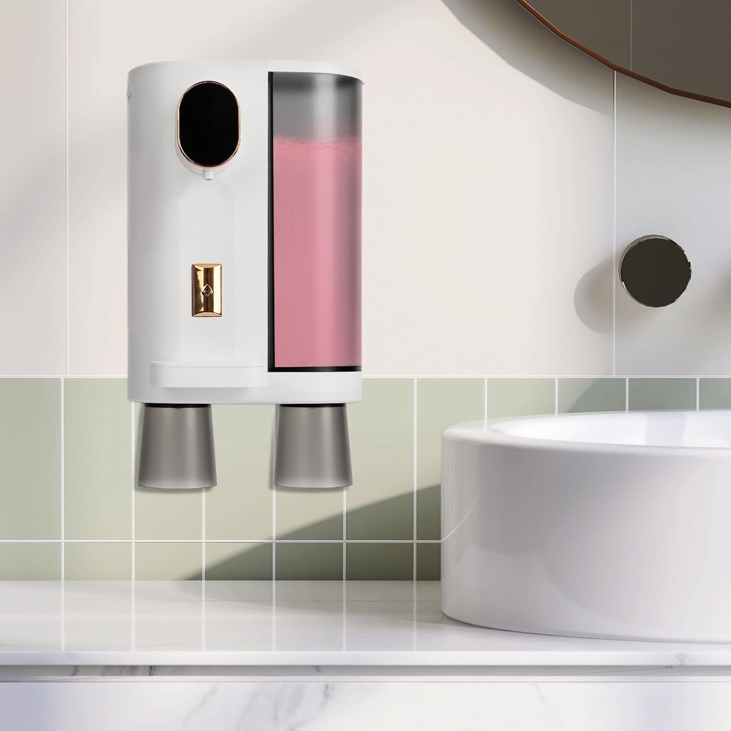 Automatic Mouthwash Dispenser Touch-Control Levels Wall Mounted Rechargeable gallery