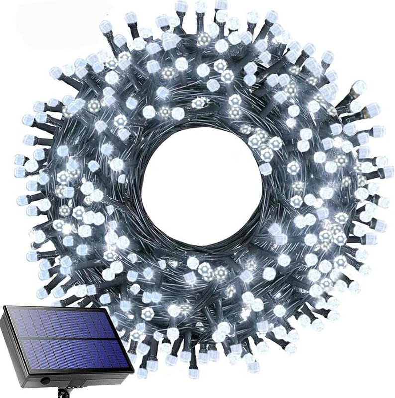 Solar Christmas Lights LED Solar String Lights Outdoor Waterproof Garden Decor gallery