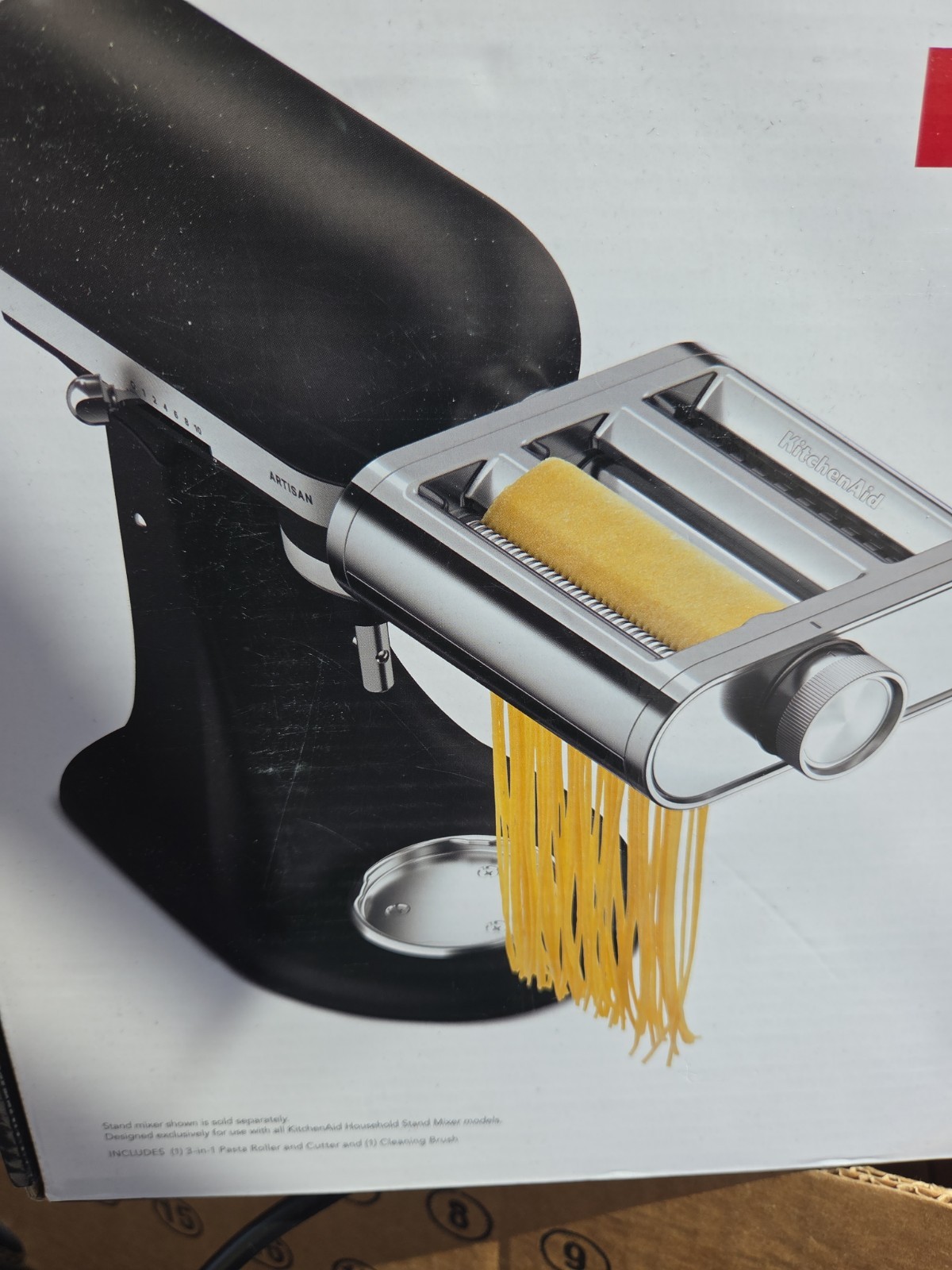 Kitchen Aid Pasta Attachment 3-in-1 MODEL KSM3MPA *NEW* gallery