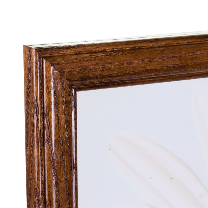 Craig Frames Wiltshire 236, Simple Brown Hardwood Picture Frame With Single Mat gallery