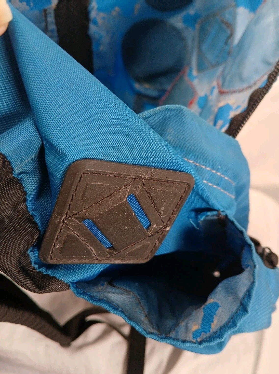 Rei Back Pack With Patches, Blue 4