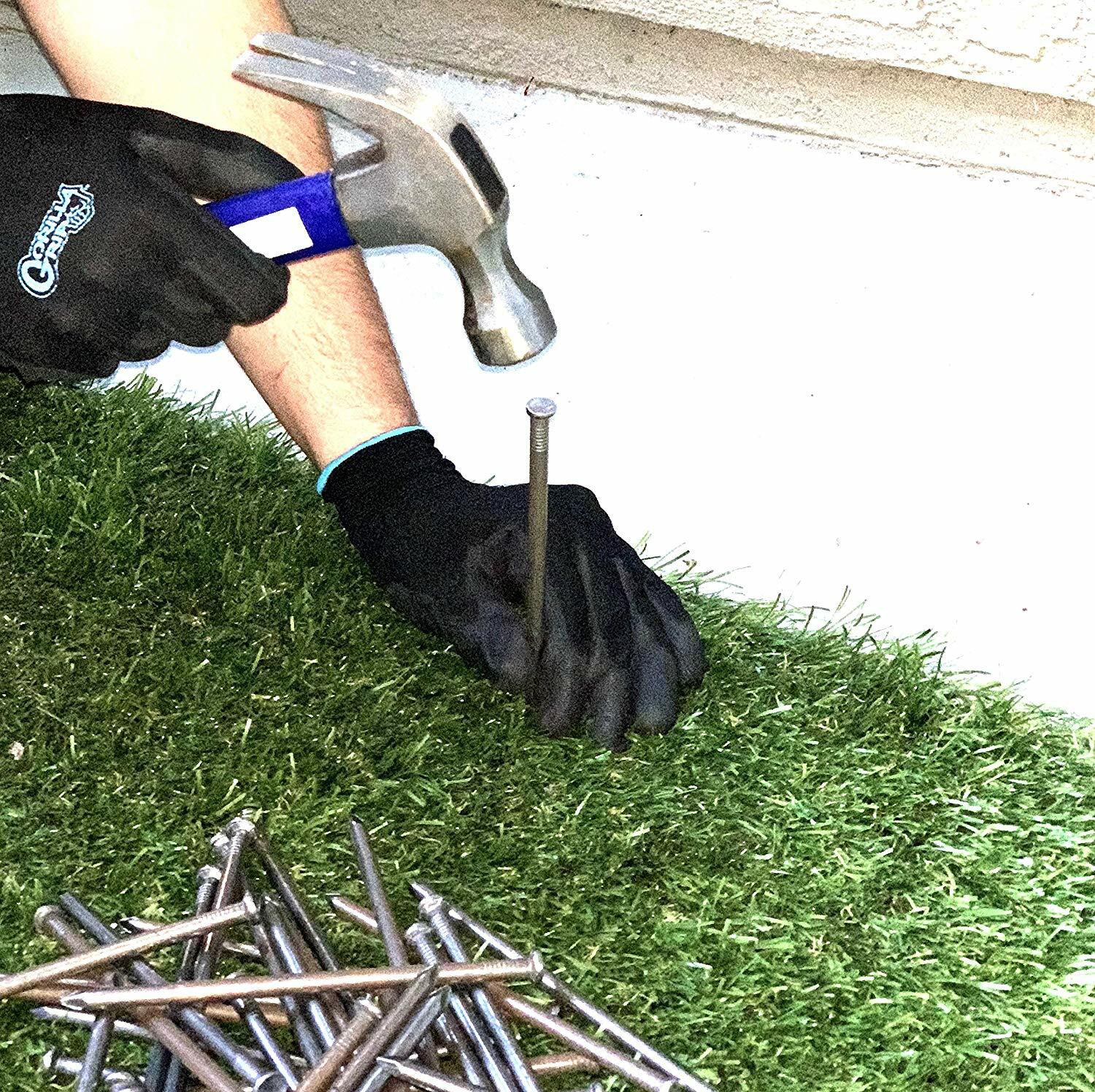 PRO-GRADE, 5-lbs Bag 6"in Artificial Turf Grass Nails / Stake - Synthetic Grass gallery