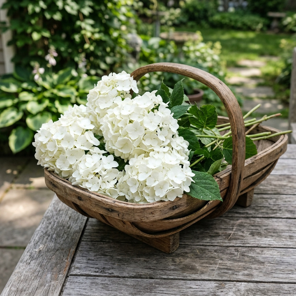 50 White Hydrangea Seeds for Planting - Premium Variety for Home Gardening gallery