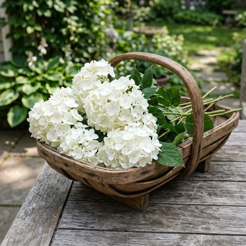 50 White Hydrangea Seeds for Planting - Premium Variety for Home Gardening gallery