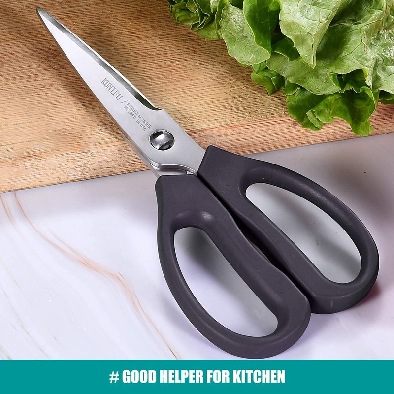 KUNIFU Professional Multi Purpose Kitchen Shears Come Apart Heavy duty Stainless gallery