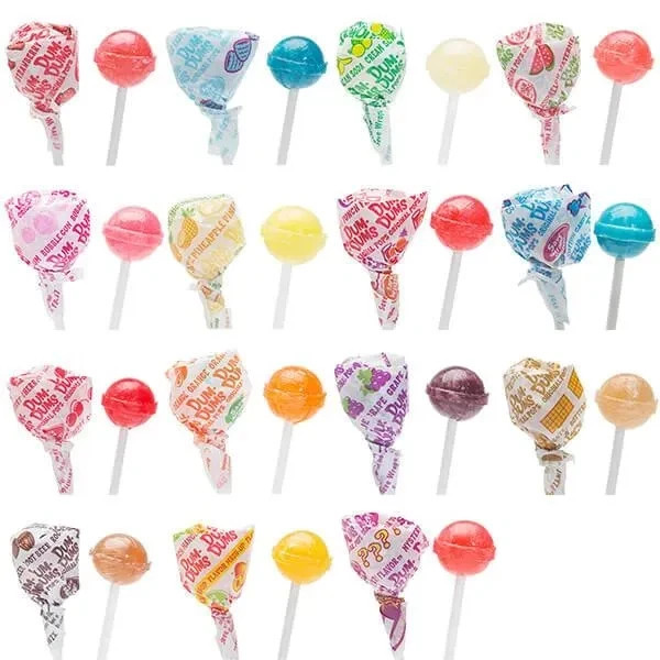 Dum Dums Original Mix, Assorted Lollipop Suckers Nostalgia Bulk Candy (4 Pounds) gallery