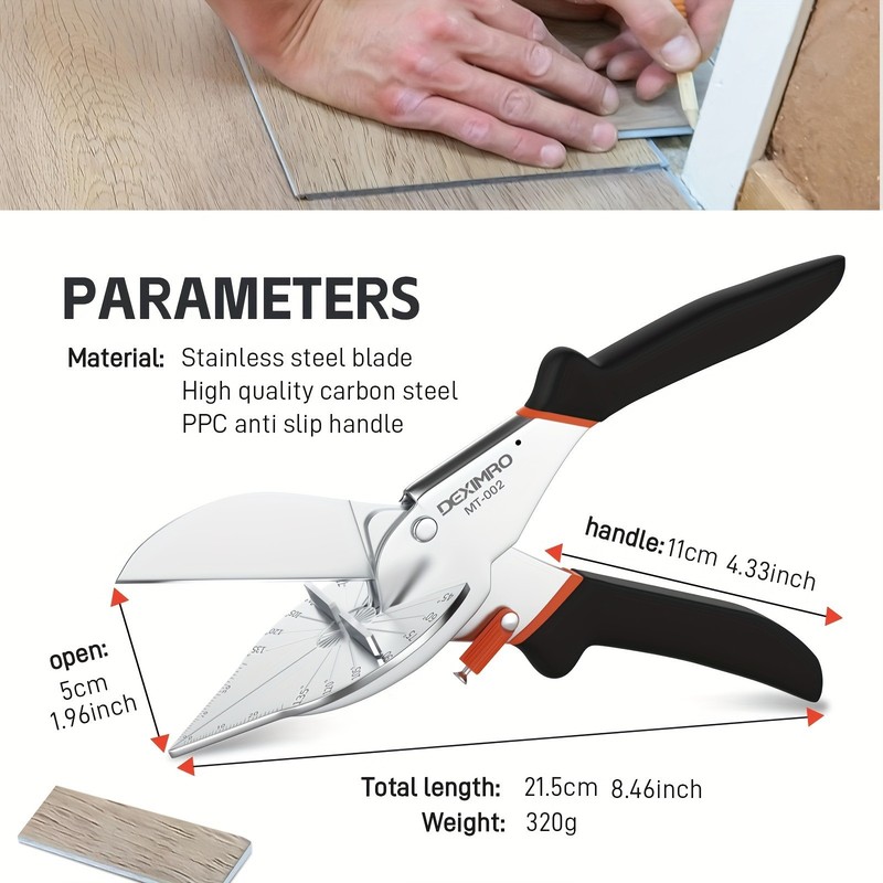Adjustable Angle Cutter - Ideal for Plastic, Wood, DIY, and Home Improvement gallery