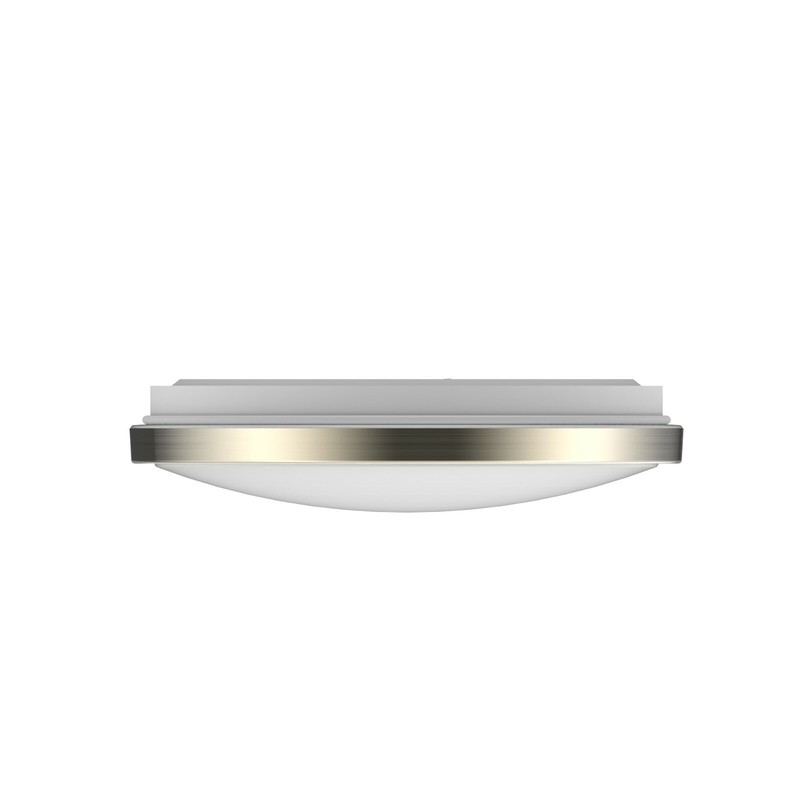 LED Ceiling Lights Flush Mount Brushed Nickel 1200 Lumens Adjustable Brightness gallery