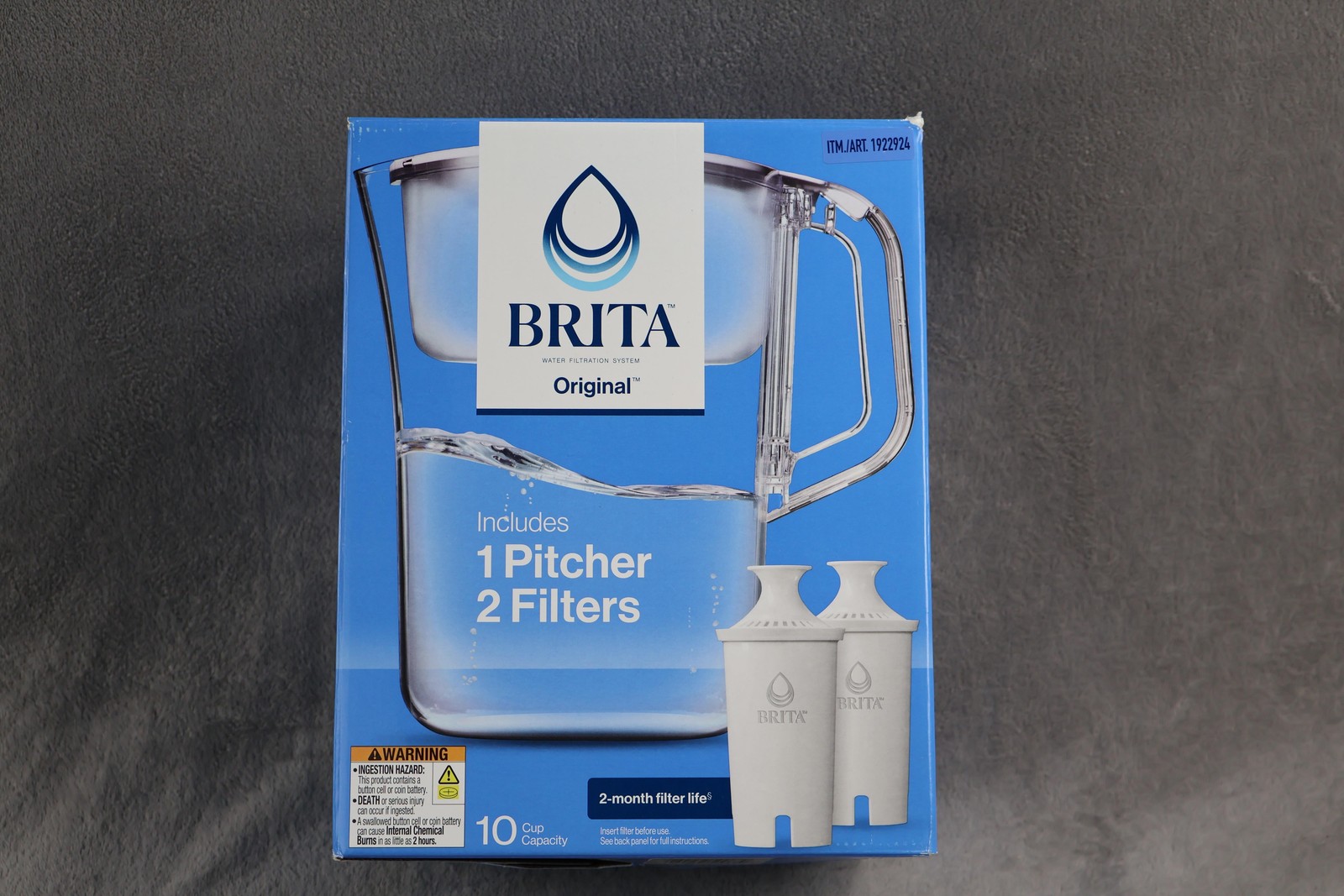 BRITA Maxtra+ 10 Cup Filter Jug White Includes 2 Filters Pitcher Dominican gallery
