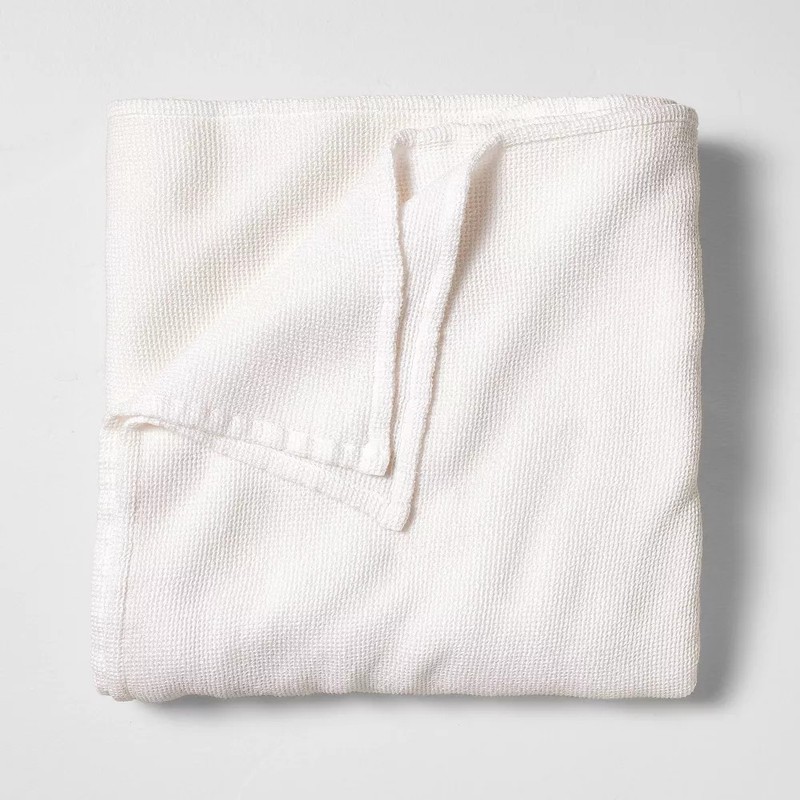 Micro Waffle Bed Blanket - Casaluna gallery