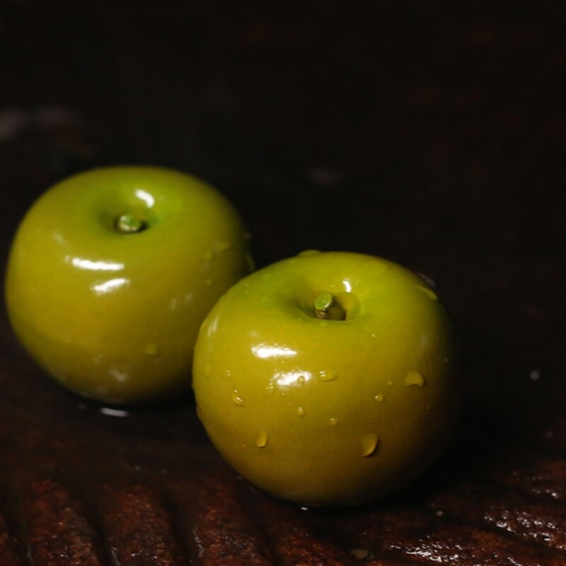 Color Change Tea Pet Apple Design Purple Clay Yixing Zisha Tea Play Small China gallery