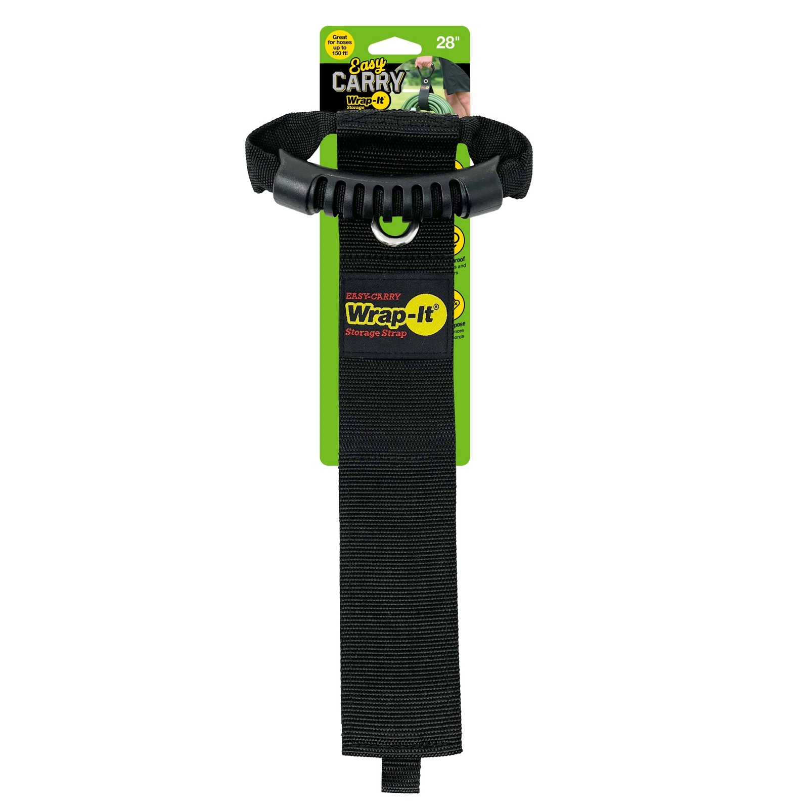 (2 pack) Easy-Carry 28in Wrap-It Storage Strap for Garden, Pool, and Water Hoses gallery