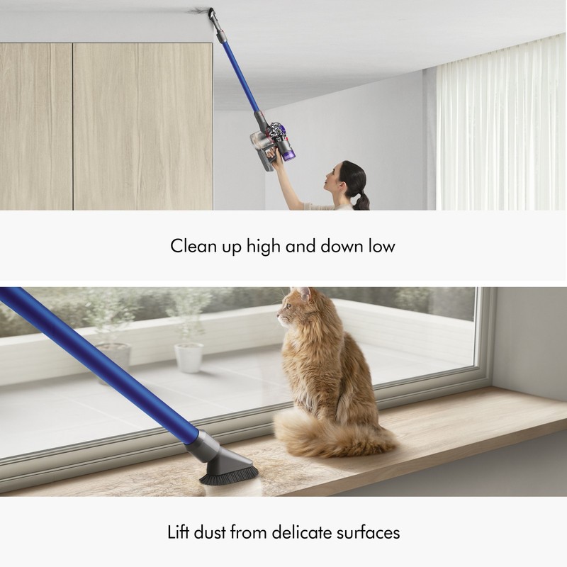 Dyson V8 Origin Extra Cordless Vacuum | Blue | Refurbished gallery
