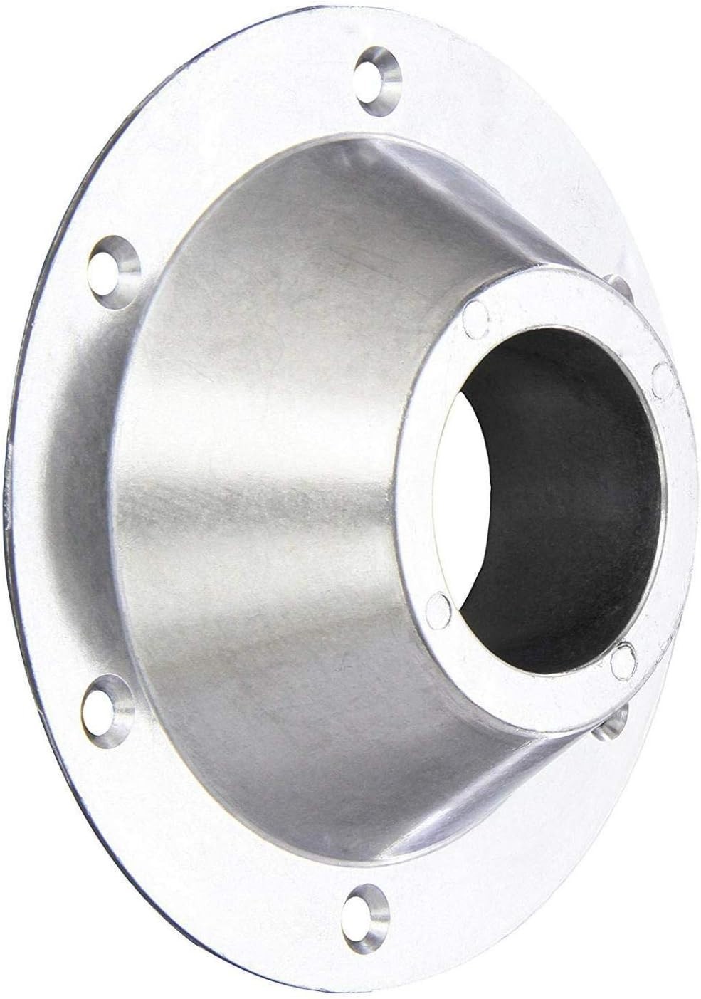 Sleek Round Aluminum Table Base with Chrome Finish - Perfect for Modern Spaces gallery