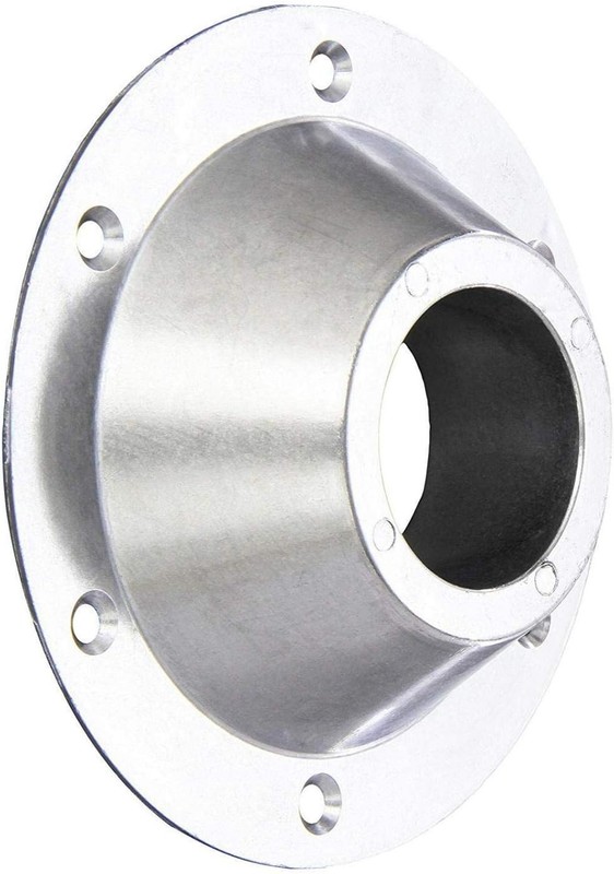 Sleek Round Aluminum Table Base with Chrome Finish - Perfect for Modern Spaces gallery