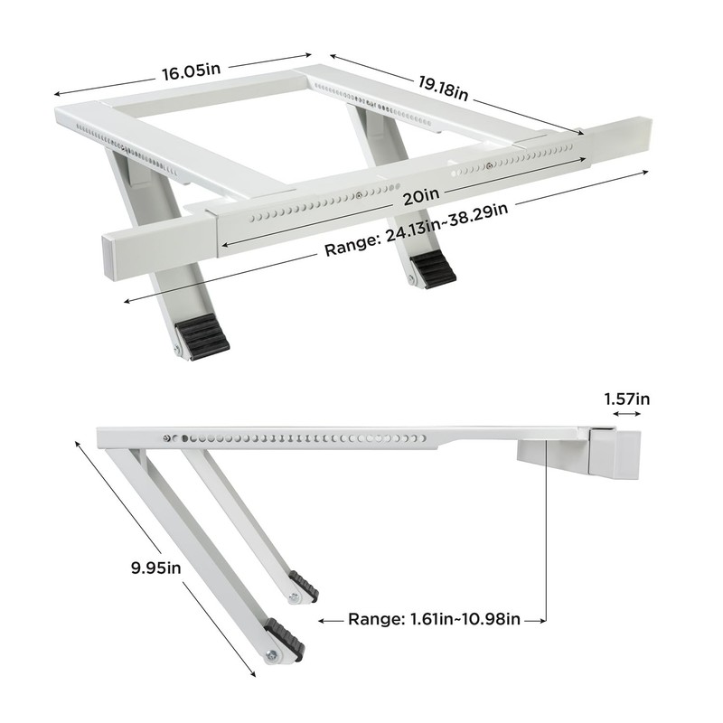 Conditioner Bracket, No Tools or Drilling Required - Easy to Install Window A... gallery