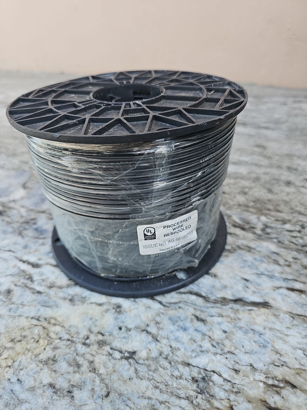 Electrical Primary Copper Wire 12 Gauge 500 FT Black gallery