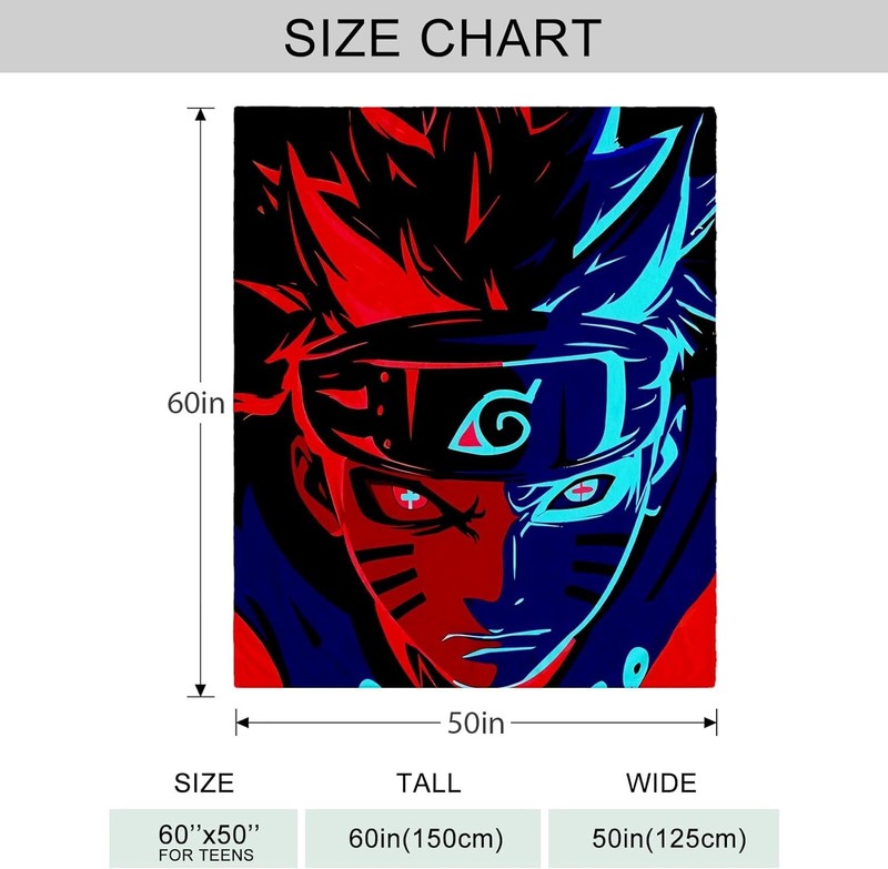 Anime Blanket Plush Throw Ultra Soft Premium Fluffy Flannel All Season 50x60 gallery
