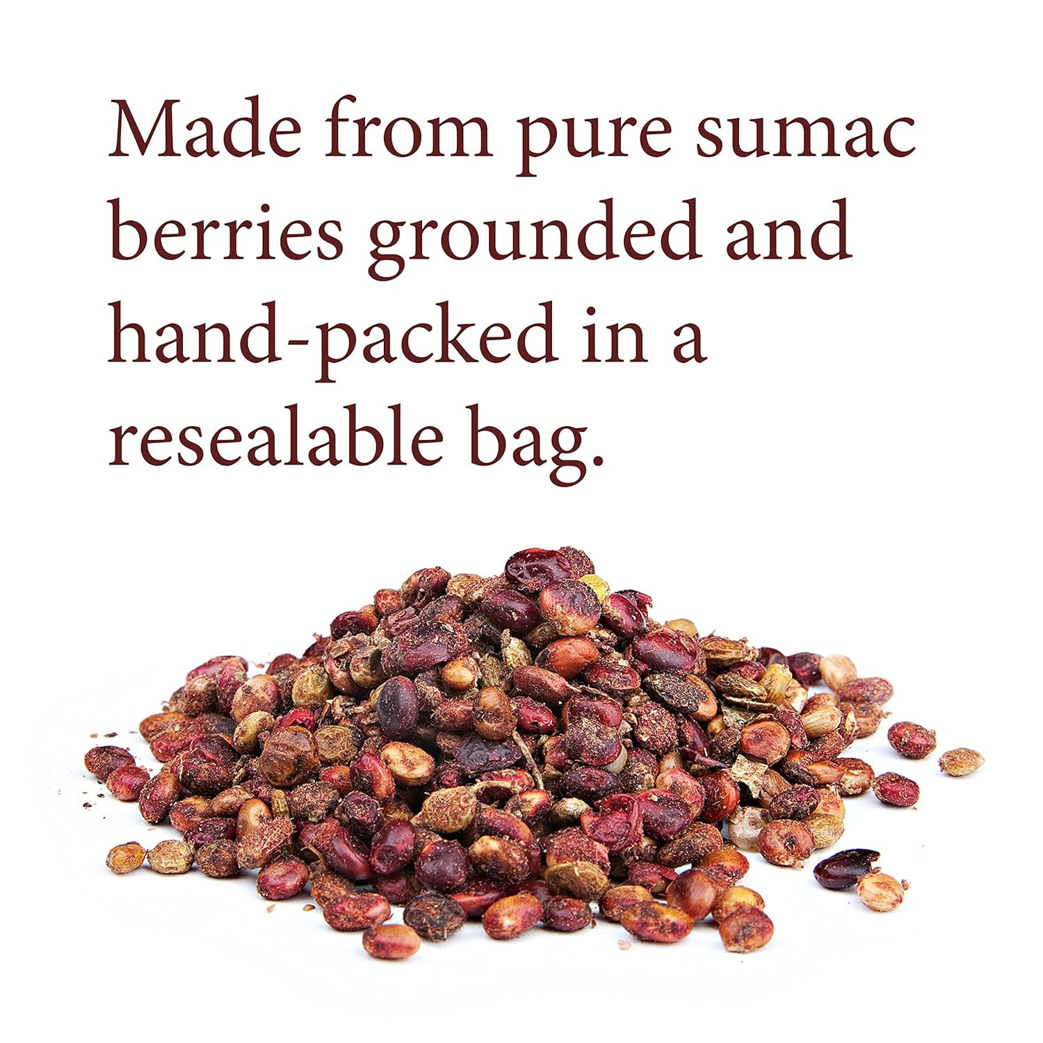 The Spice Way - Pure 100% Ground Sumac Spice, No Salt, No GMO, No Irradiation, S gallery