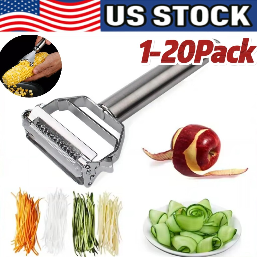 Stainless Steel Potato Peeler Vegetable Grater Fruit Slicer Carrot Cutter Tools gallery