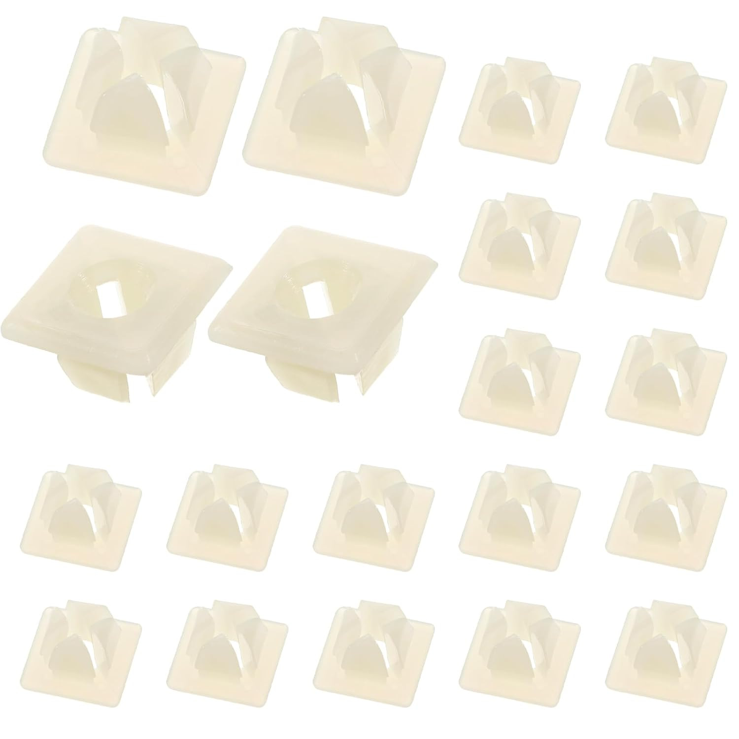 20 PCS License Plate Screw Inserts Plastic Nut Screw Retainers for License Plate gallery