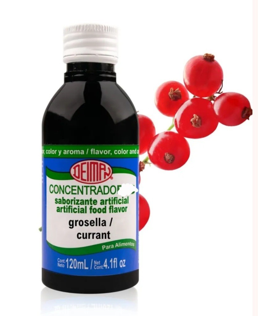 2X DEIMAN CURRANT ( GROSELLA ) CONCENTRATE 2 BOTTLES 4.1oz (120ml) EA -FREE SHIP gallery
