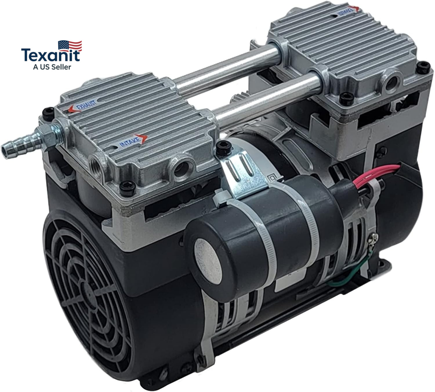 1 HP Rocking Piston Pond Aerator Pump - 6.7 CFM 120V Electric Air Compressor Onl gallery