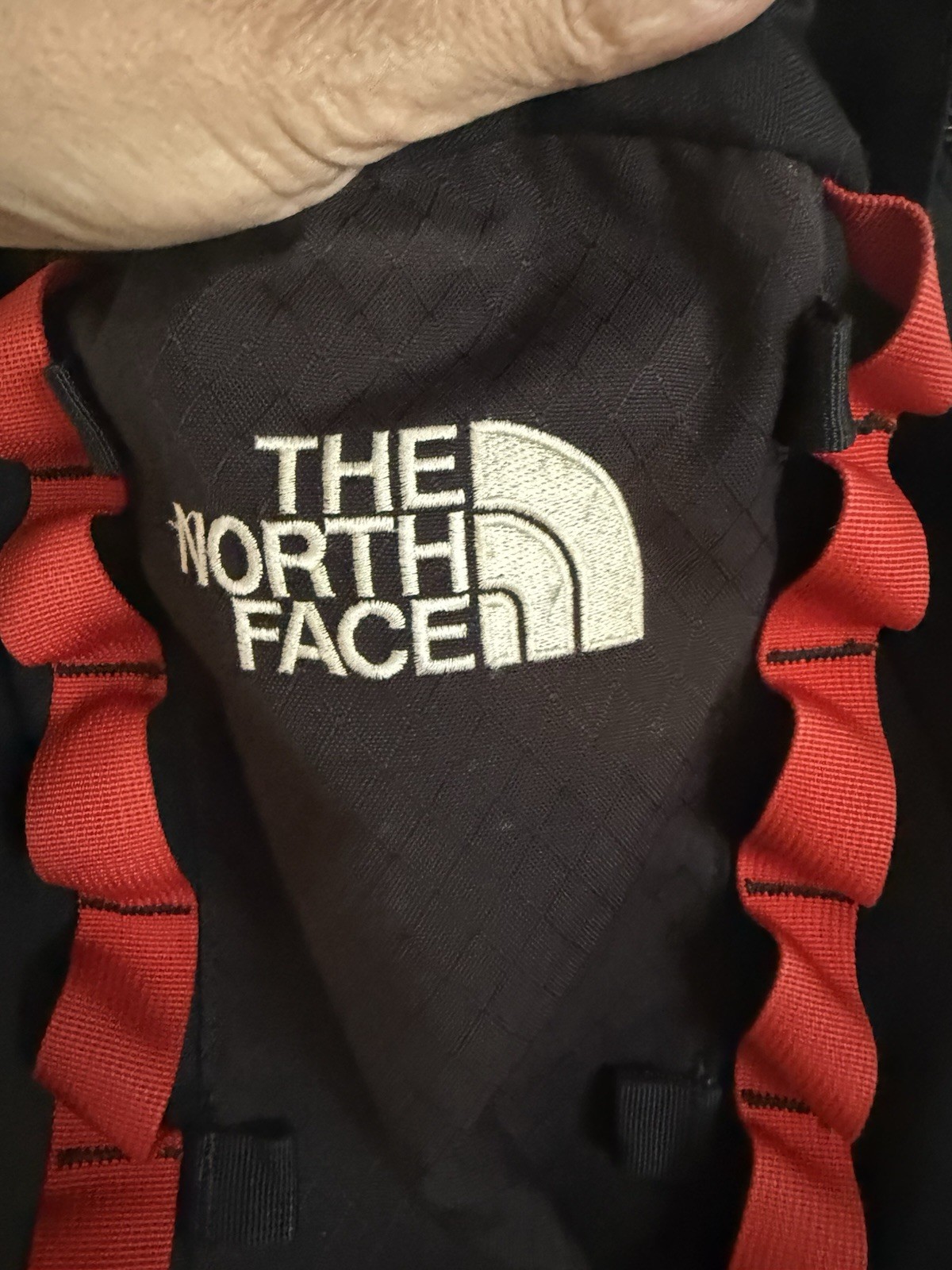 The North Face Black & Red Backpack 4