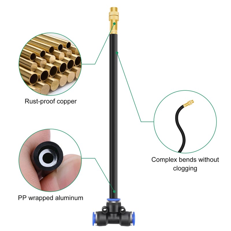 5/10pcs Automatic Drip Irrigation System, 360° Bendable Drip Irrigation Kit gallery
