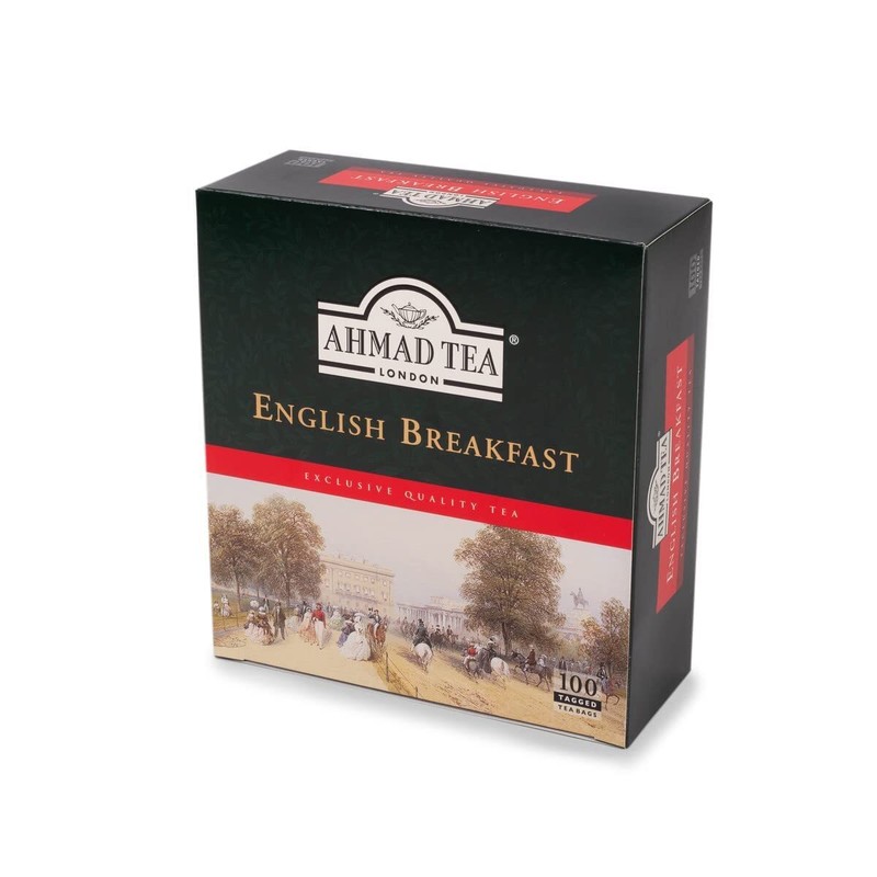 Te Negro, Bolsitas De Te Para El Desayuno Ingles, 100 Unidades - Con Cafeina Y gallery