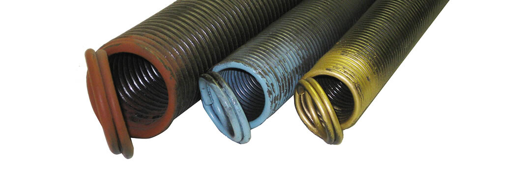 Garage Door Extension Spring 25x42x90 for 7' High Doors 90LB LT Blue (QTY 2) gallery